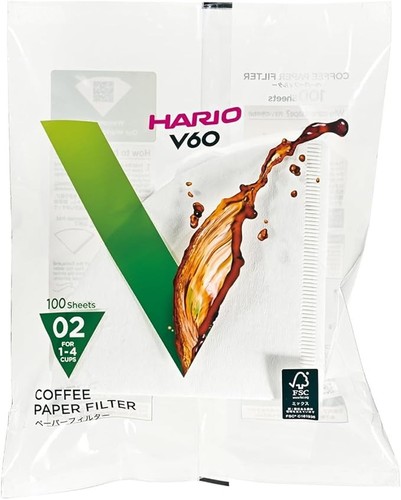 Hario v60 papierfilter - hario, v60-02