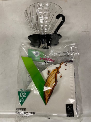 Hario glass coffee dripper v60 - glass,