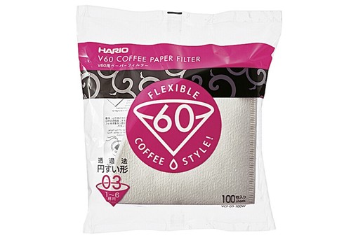 Hario filterpapier 03 - filterpapier, gr.03