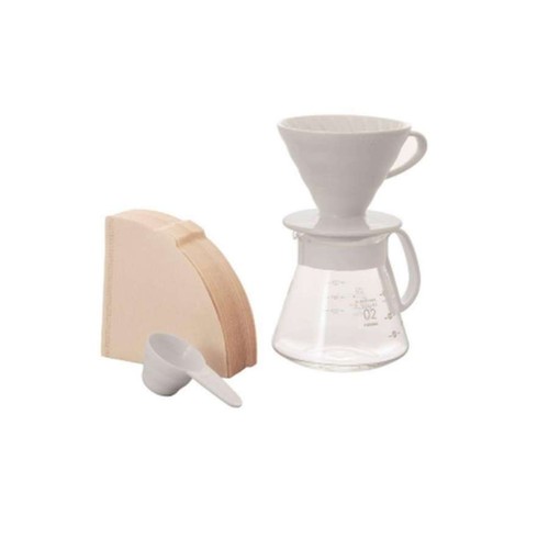 V60 keramik dripper set - keramik,